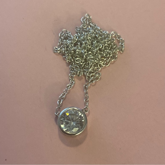 Jewelry - Auction ⚜️ Cubic Zirconia Costume Necklace ~ Approx 21”